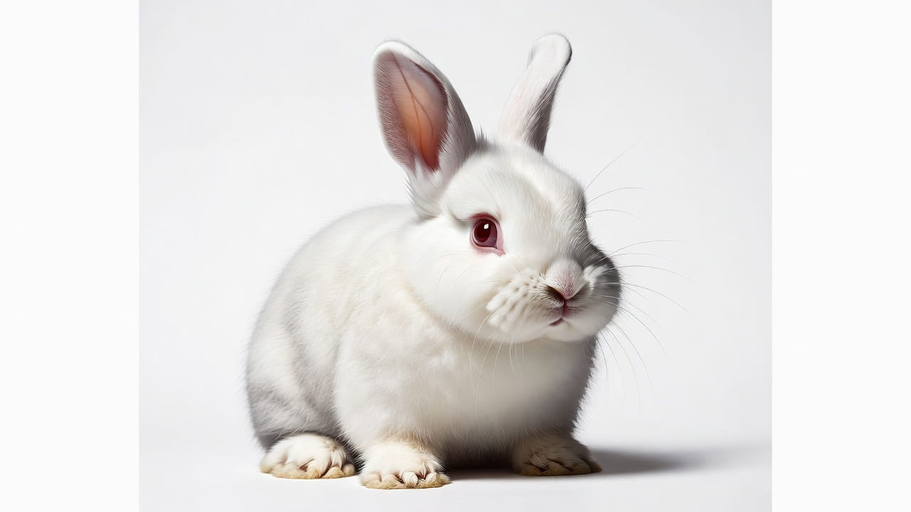 A small Polish rabbit