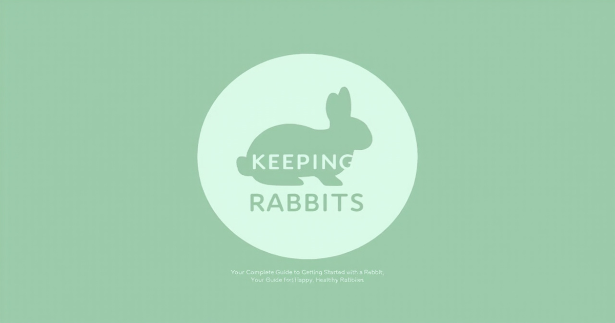 Getting Started - Keeping Rabbits